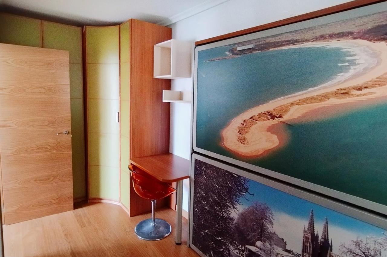 Apartamento Con Piscina Y Wifi A 100 Metros De La Playa En Somo Exteriör bild
